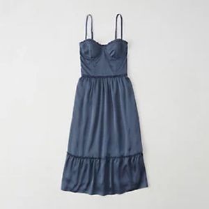 Abercrombie Corset Midi Dress